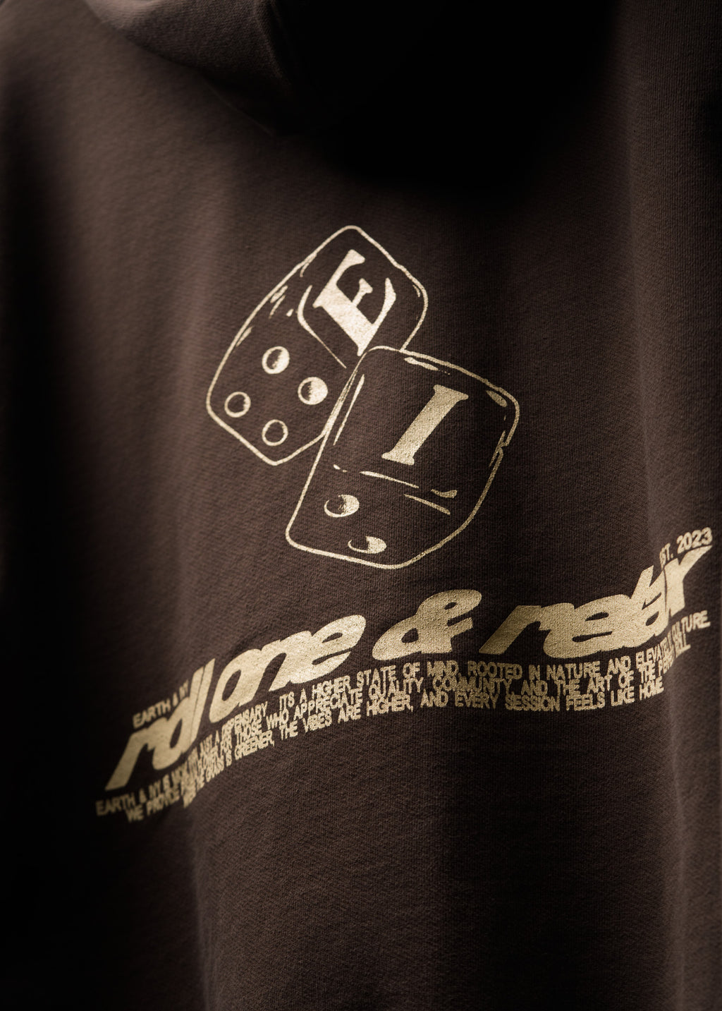 Roll One & Relax Hoodie | Espresso