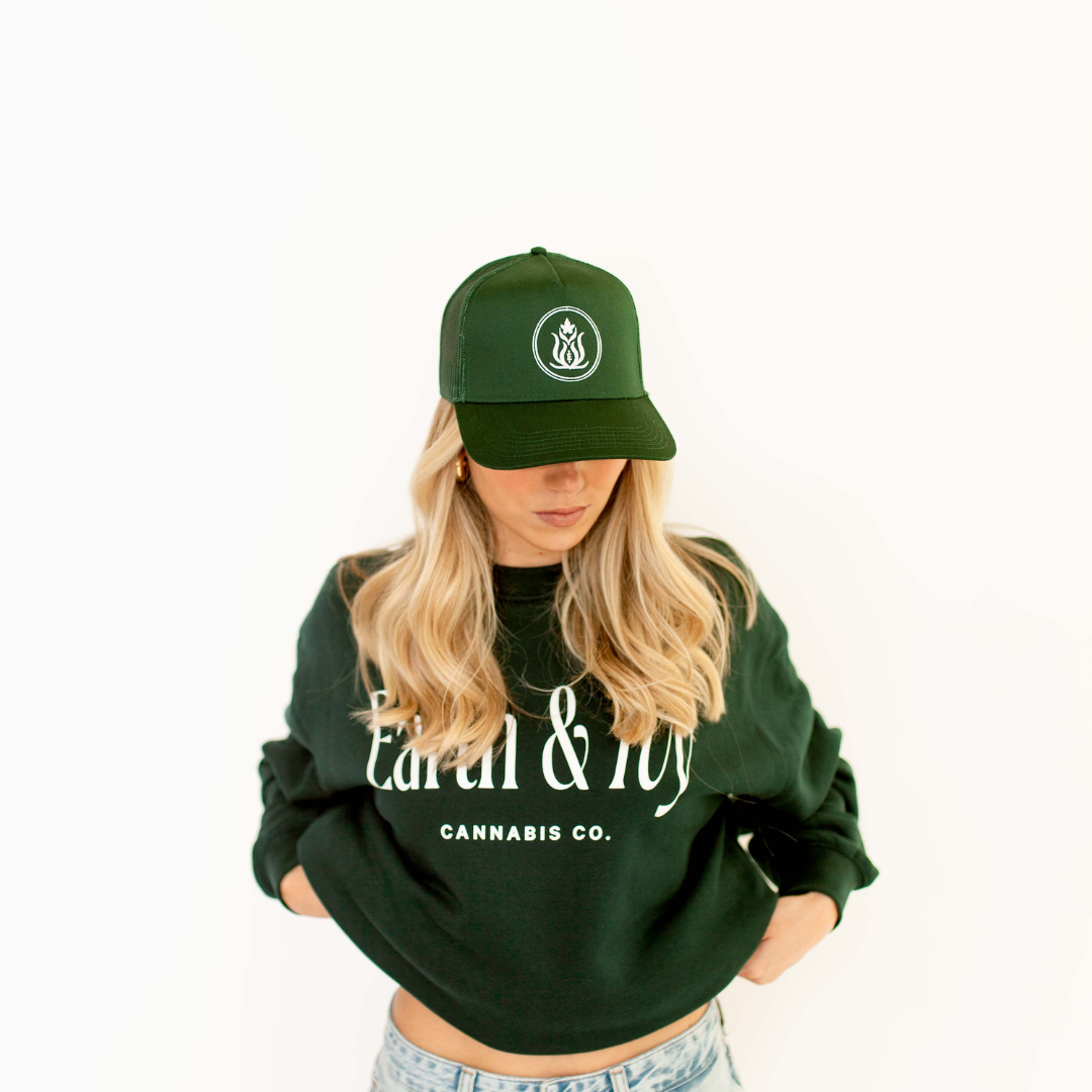 Deep Green Trucker Hat